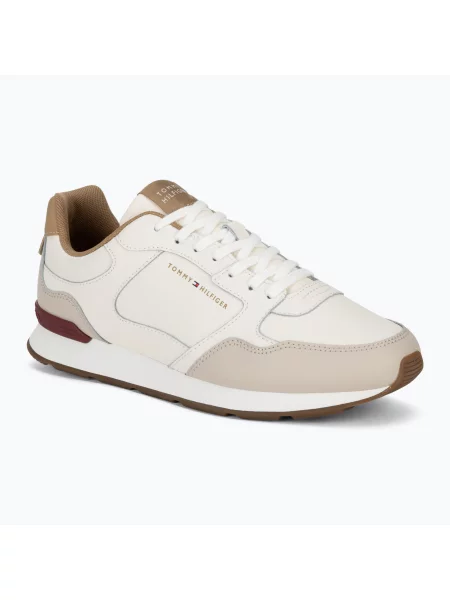 Încălțăminte pentru bărbați Tommy Hilfiger Light Eva Runner Leather ivory petal