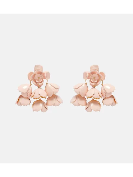 Email cercei Chloé cu model floral roz