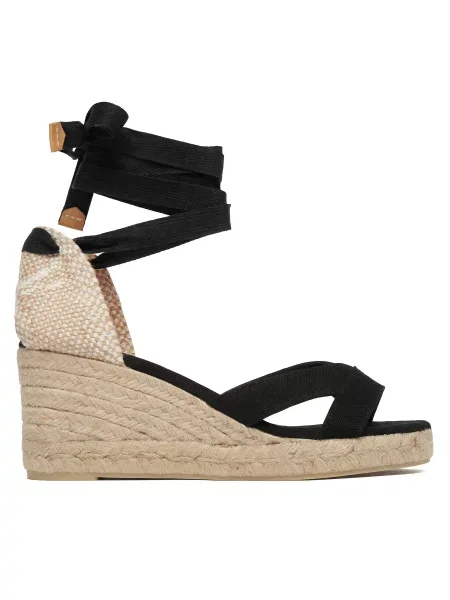 Espadrile Castañer Bailey negru
