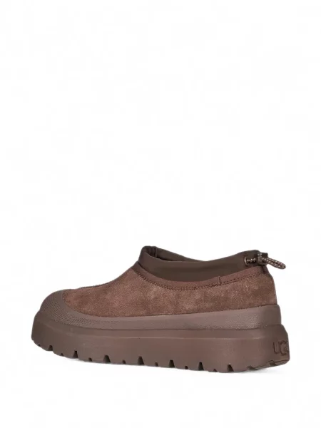 Chiloți Ugg din piele de căprioară slip-on maro