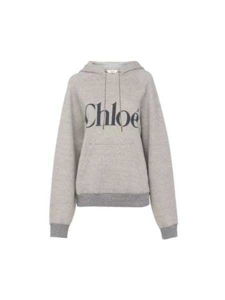 Bluza z kapturem Chloe szara