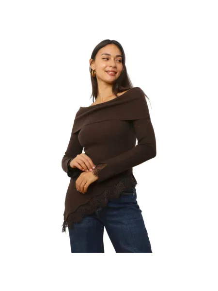 Top La Modeuse smeđa
