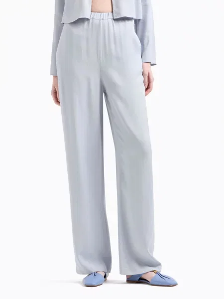 Штани повсякденні Emporio Armani блакитний