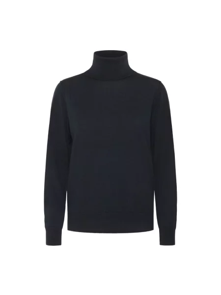 Sweter Part Two wełniany niebieski