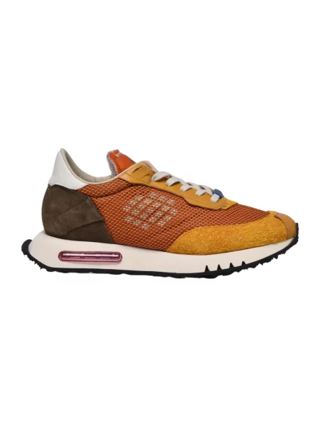 Sneakersy Be Positive skórzane pomarańczowe