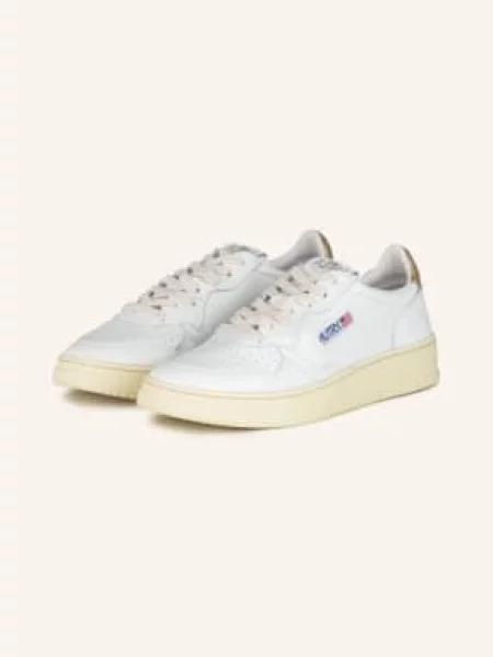 AUTRY sneakersy skórzane Medalist Low białe