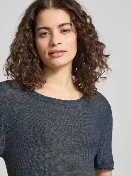 Sweter z dzianiny o kroju regular fit z krótkimi rękawami Model SUNNY' Only