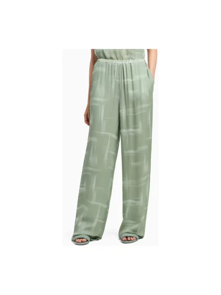 Spodnie Armani Exchange zielone