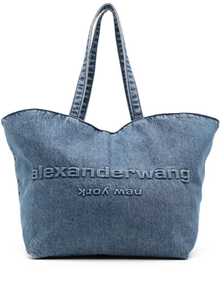 Geantă Alexander Wang albastru