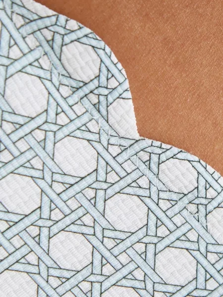 Bikini Marysia z nadrukiem białe