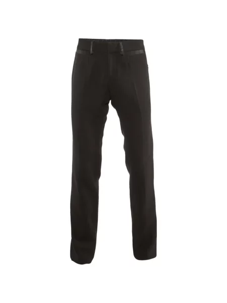 Pantaloni D&g Preowned de lână negru