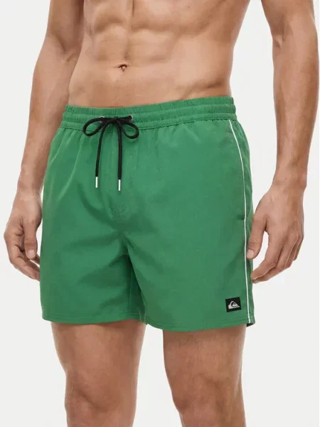 Quiksilver Kopalne hlače Stretch Piped Volley 16 zelena