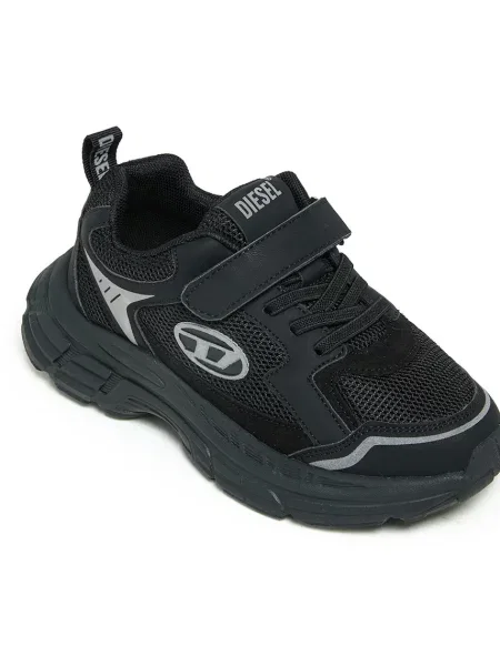 Diesel S-RUNVINR-VEL SNEAKERS sportcipő gyerek fekete