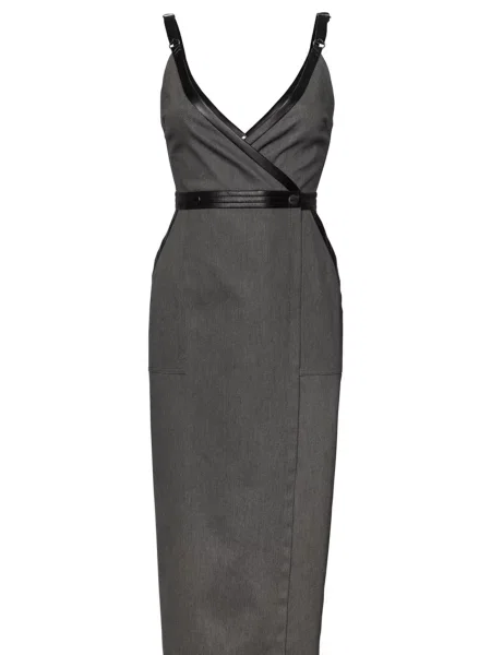 Сарафан Seven Eleven бавовна/поліестер сірий