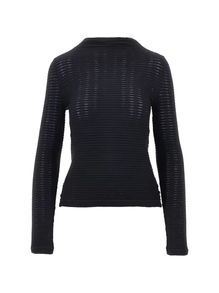 Pulover Emporio Armani cu dungi negru