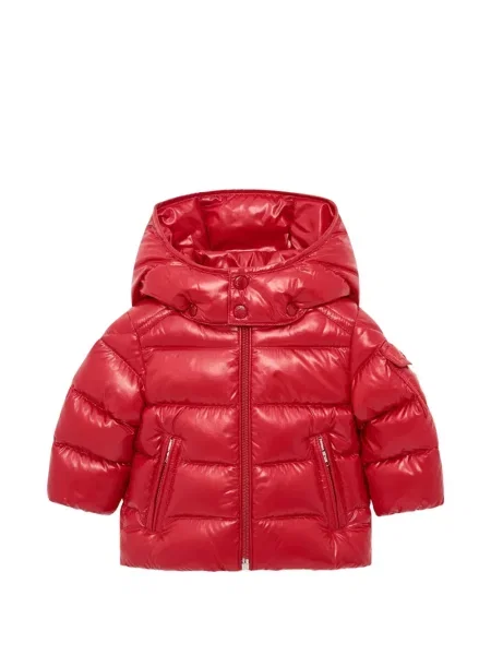 Płaszcz dziecięcy Moncler Enfant czerwony