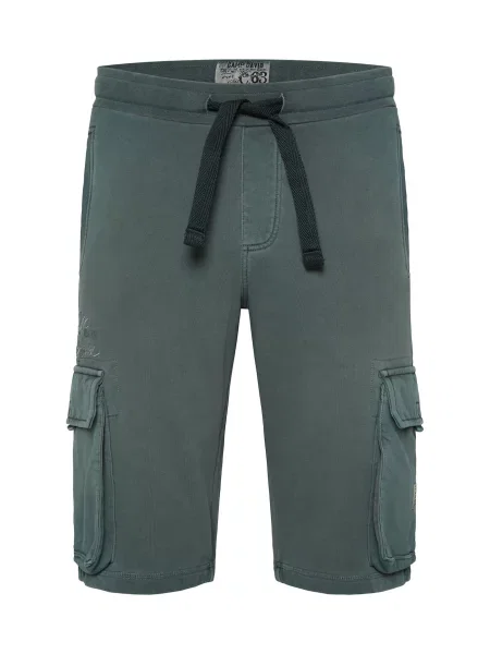 CAMP DAVID Kargo hlače Tree House temno zelena