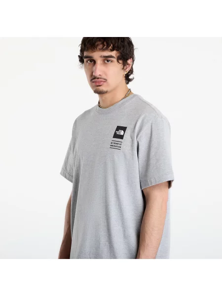 Тениска The North Face TNF Celebration Relaxed Short Sleeve Tee-Graphic TNF Pale Grey Heather M сиво