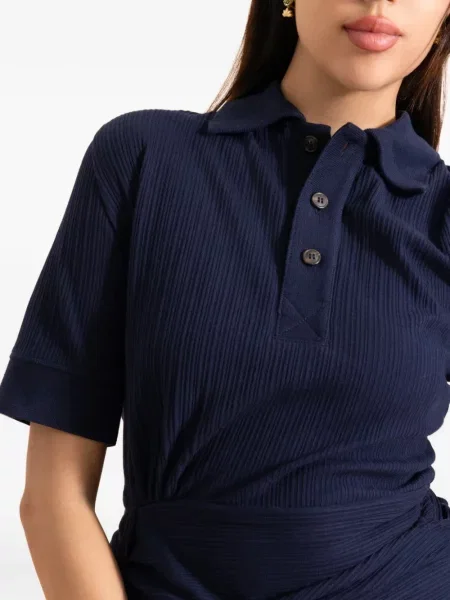 Polo Victoria Beckham albastru