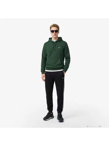 Lacoste Spodnie Dresowe Slim Fit czarne