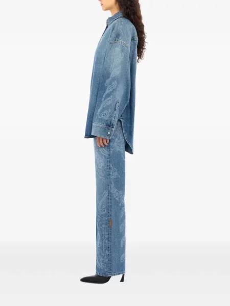 Džínsová bunda Off-white biela