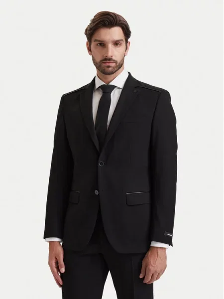 KARL LAGERFELD Сако Modern Fit черен