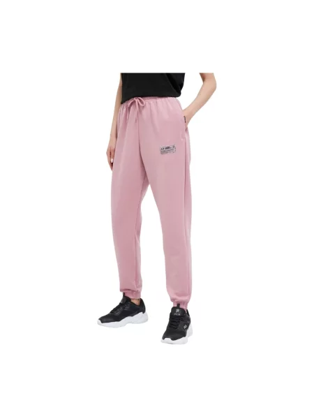 Under Armour spodnie dresowe różowe