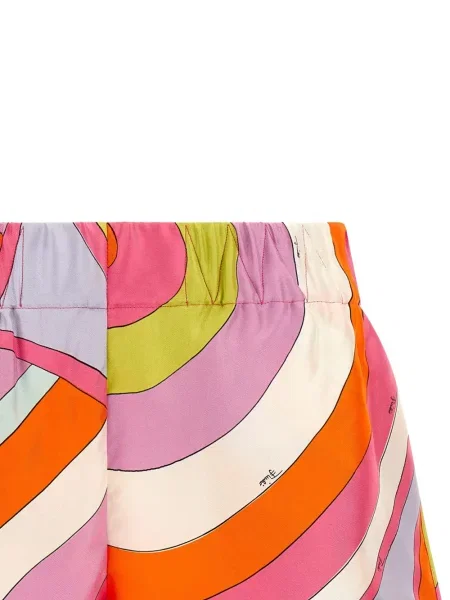 Pantaloni scurți Pucci portocaliu