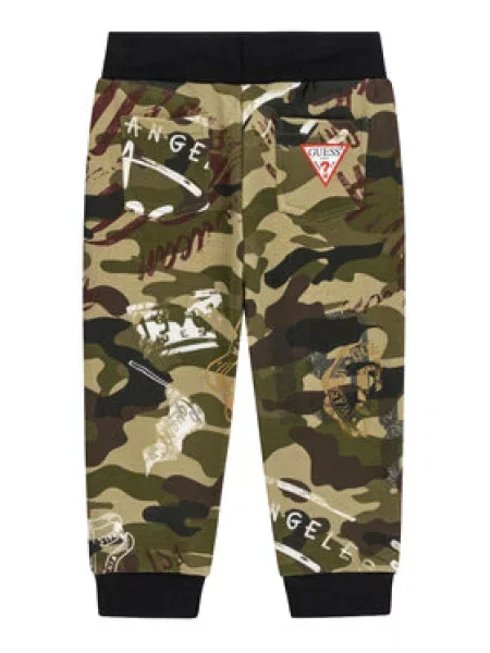 Teplákové kalhoty Guess zelené