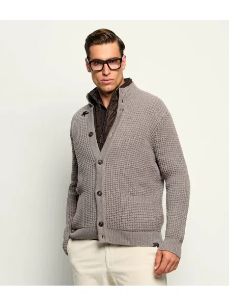 Fay De lână cardigan bej