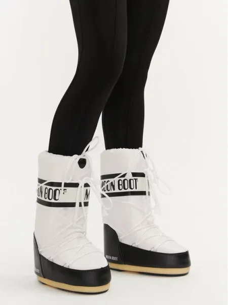 Čizme za snijeg Moon Boot Mb Icon Nylon bijela