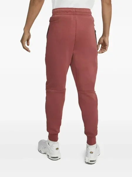 Pantaloni Nike din fleece alergare cu broderie negru