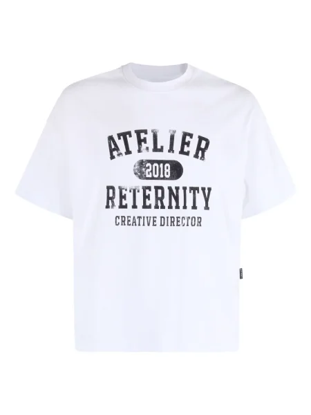 Tricou Reternity cu imagine alb