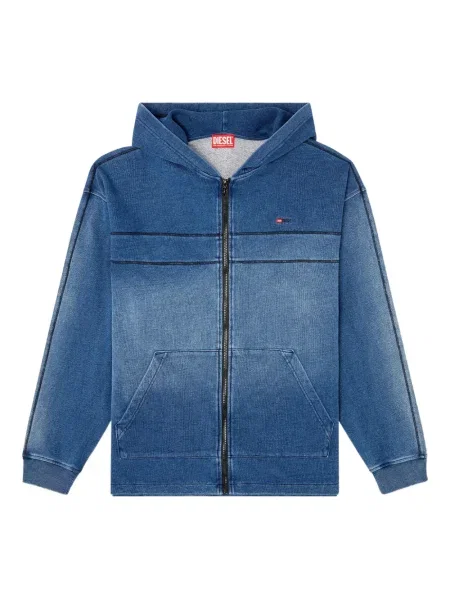 Majica s kapuljačom Diesel plava