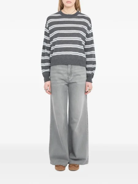 Pulover Zadig&voltaire cu dungi gri