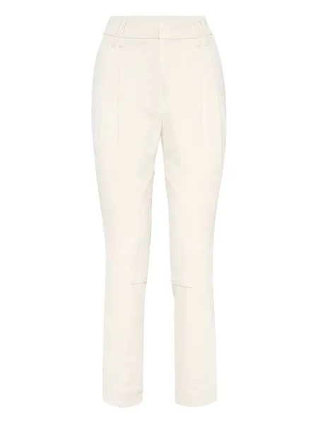 Pantaloni Brunello Cucinelli alb
