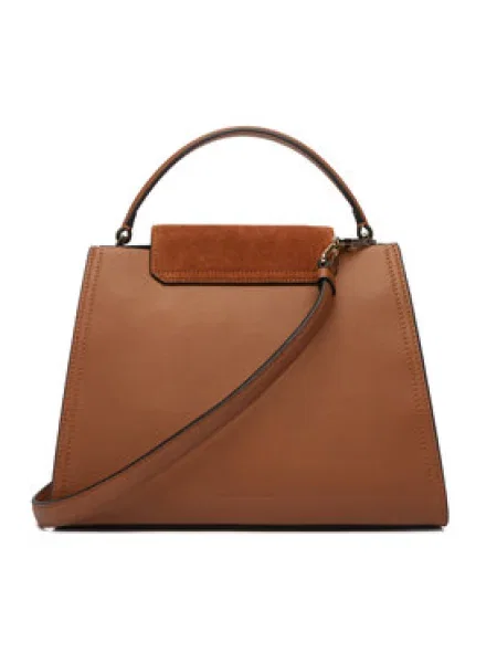 Karl Lagerfeld Kézitáska Karl Lagerfeld Sac à poignée supérieure K/Signature Tan Foncé' barna