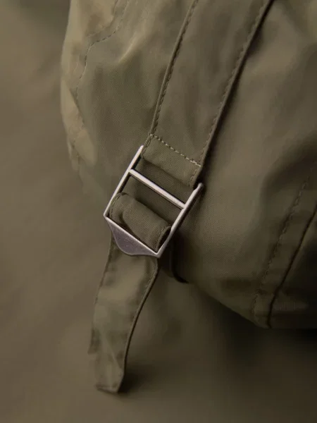 Klasična dugo parka Ombre plava