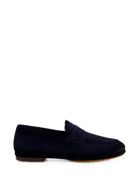 Pantofi loafer Santoni albastru