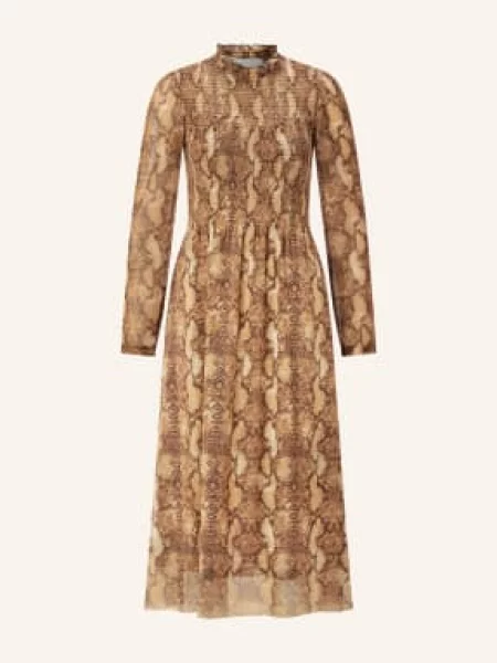 Rich & Royal Sukienka Z Siateczki braun