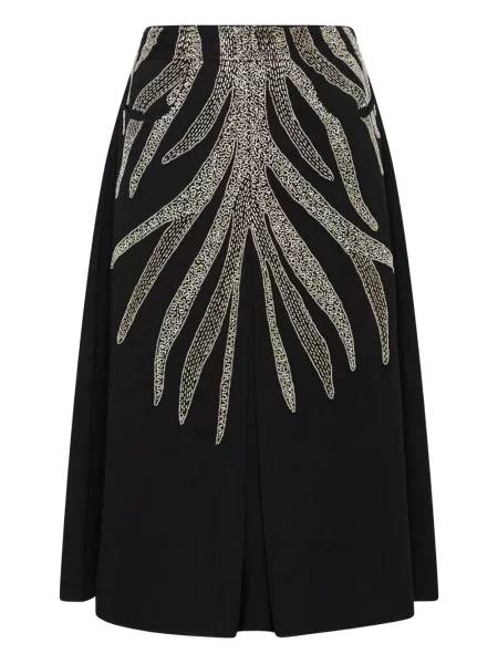 Fusta plisata Maliparmi plisată negru