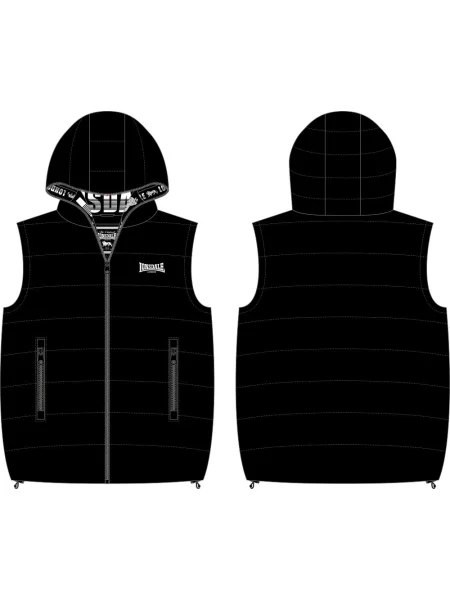 Елек Lonsdale с качулка черно