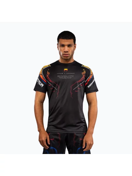 Tréninkové tričko Venum x TEKKEN 8 Yoshimitsu Dry-Tech black/orange černé