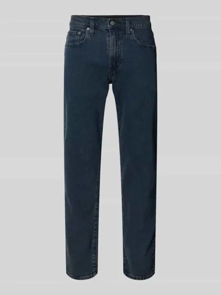 Jeansy o kroju tapered fit z mieszanki bawełny model TAPER' Levi's granatowy