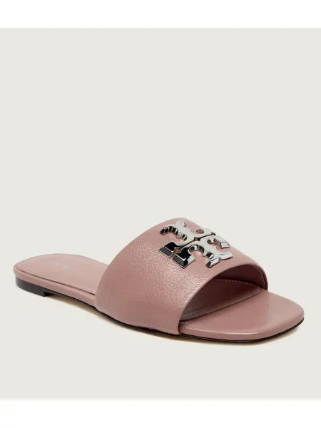 TORY BURCH De piele șlapi ELEANOR roz