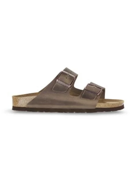 Klapki Birkenstock brązowe