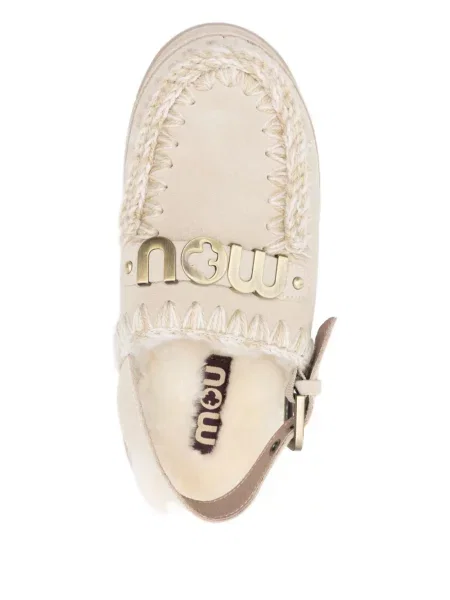 Papuci tip mules Mou cu platformă