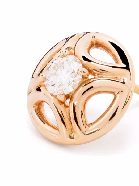 Recyklovaný diamant náušnice Loyal.e Paris růžové