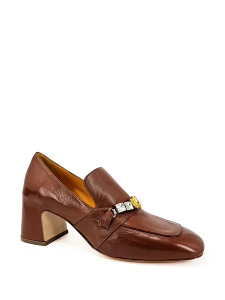 Pantofi cu toc Madison.maison din piele maro