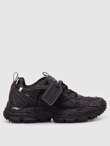Кроссовки Off-white с лого черные